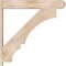 Ekena Millwork Balboa Smooth Craftsman Outlooker, Douglas Fir, 7 1/2"W x 44"D x 44"H OUT08X44X44BOA04SDF - alternate 4